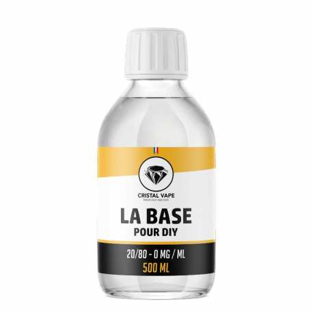 Base 20/80 500ml - Cristal Vape