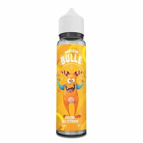 Pêche au Citron 50ml - Monsieur Bulle