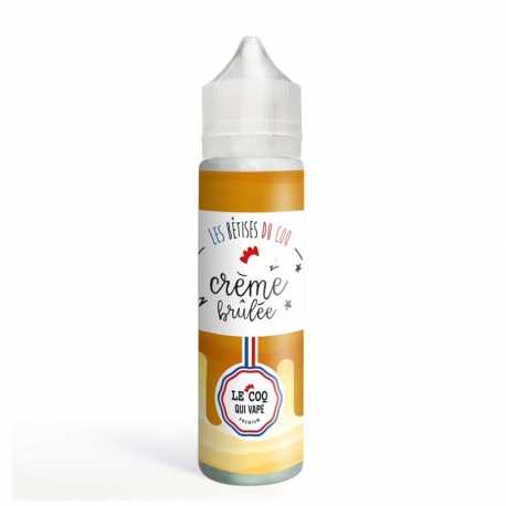 Crème Brûlée 50ml - Le Coq Qui Vape