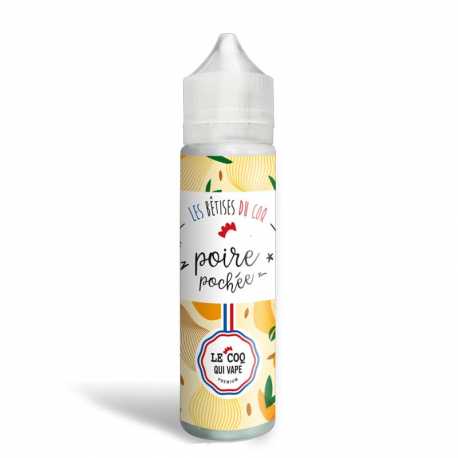 Poire Pochée 50ml - Les Bêtises du Coq