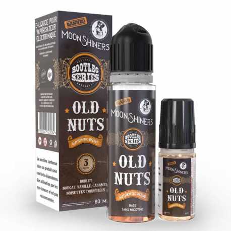 Old Nuts Authentic Blend 60ml Moonshiners - Le French Liquide