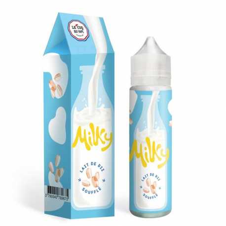 Lait de Riz Soufflé 50ml Milky - Le Coq Qui Vape