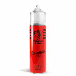 Rouge sensation 50ml - Le vapoteur breton