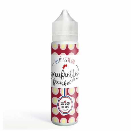 Gaufrette Framboise 50ml - Le Coq qui Vape