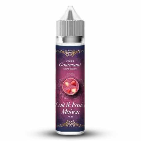 Lait et Fraise Maison 50ml - Coeur Gourmand Grand Reserve