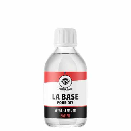 Base 50/50 250ml - Cristal vape ( en attente de prix )