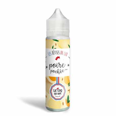 Poire Porchée 50ml - Les Bêtises du Coq