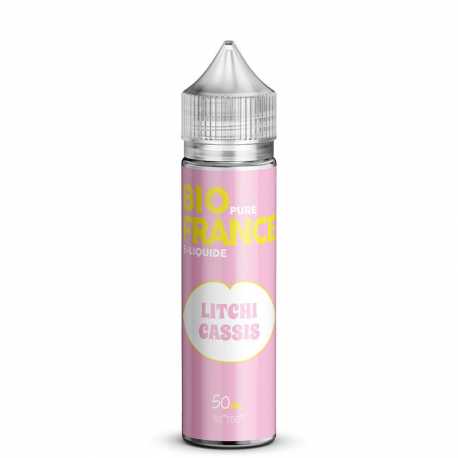 Litchi Cassis 50ml - Bio Pure France