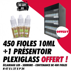 Pack 450 Ma Vape Bio + 1 Présentoir Plexiglass OFFERT