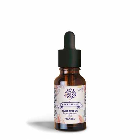 Huile CBD Vanille - Eden Garden