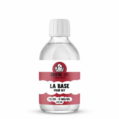 Base 70/30 250ml - Cristal Vape