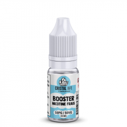 Booster de Nicotine Frais 50/50 - Cristal vape