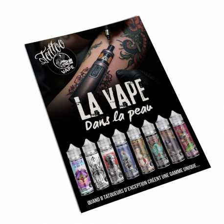 Poster A2 Tattoo Vape