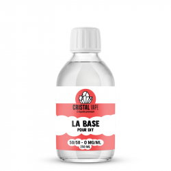 Base 50/50 250ml - Cristal Vape