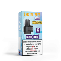 Cartouche Cristal Puff 28K (x8)