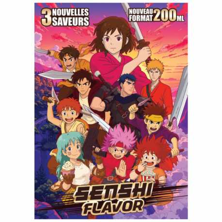 Poster Senshi Flavor