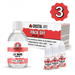 PACK DIY 200ml - Cristal Vape