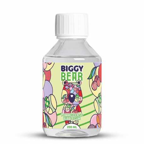 Pomme Cerise Bubble Gum 200ml - Biggy Bear