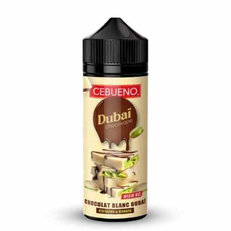 Dubaï Chocovape White 100ml - CEBUENO