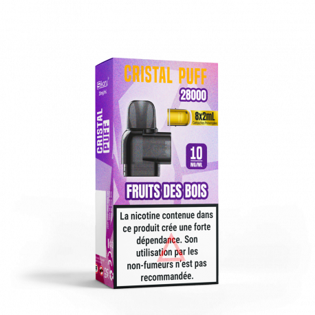 Cartouche Cristal Puff 28K (x8)