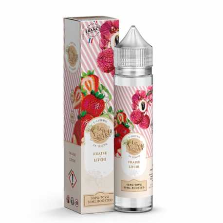 Fraise Litchi 50ml - Le Petit Verger