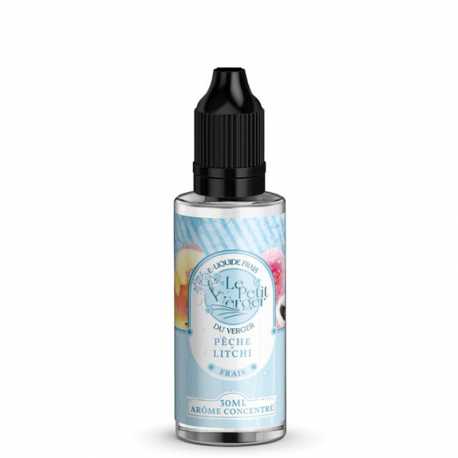 Concentré Pêche Litchi Frais 30ml - Le Petit Verger