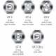 Résistance GT Cores - Pack de 3 - Vaporesso