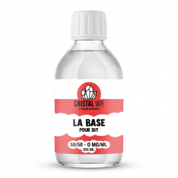 Base 50/50 500ml - Cristal Vape