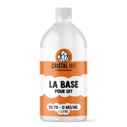Base 30/70 1 litre - Cristal Vape