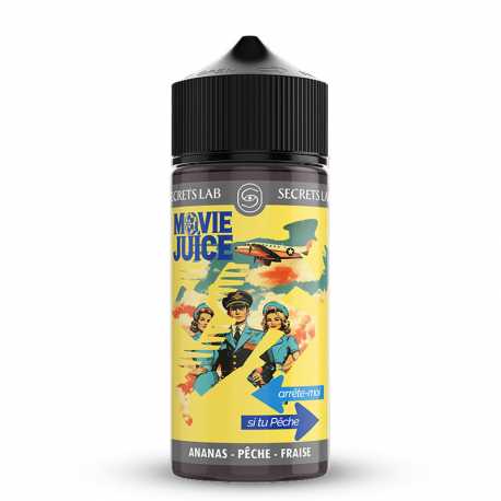 Arrête moi si tu Pêche 100ml - Movie Juice