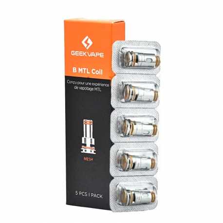 Résistance B Series - pack de 5 - Geekvape
