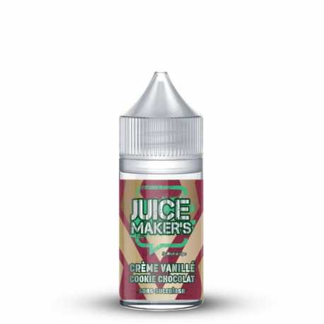 Concentré Crème Vanille Cookie Chocolat 30ml JuiceMaker's - Made InVape