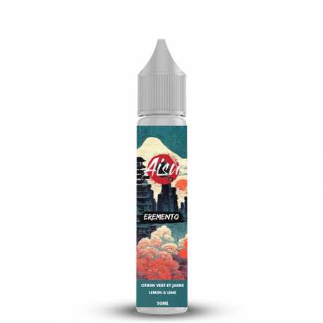 Citron Vert et Jaune Sels de nicotine - Aisu Eremento - Zap Juice