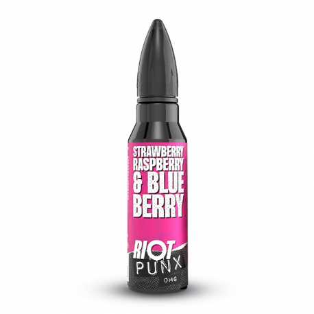 Strawberry Raspberry & Blueberry 50ml Punx - Riot