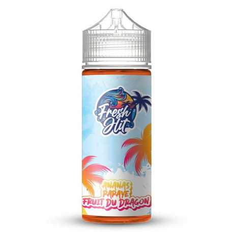 Ananas Papaye Fruit du Dragon 100ml - Fresh Hit