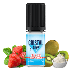 Fraise kiwi crème - Cristal vape