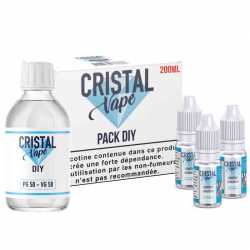 Pack DIY 200ml - Cristal Vape