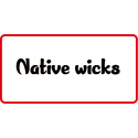 Native wicks
